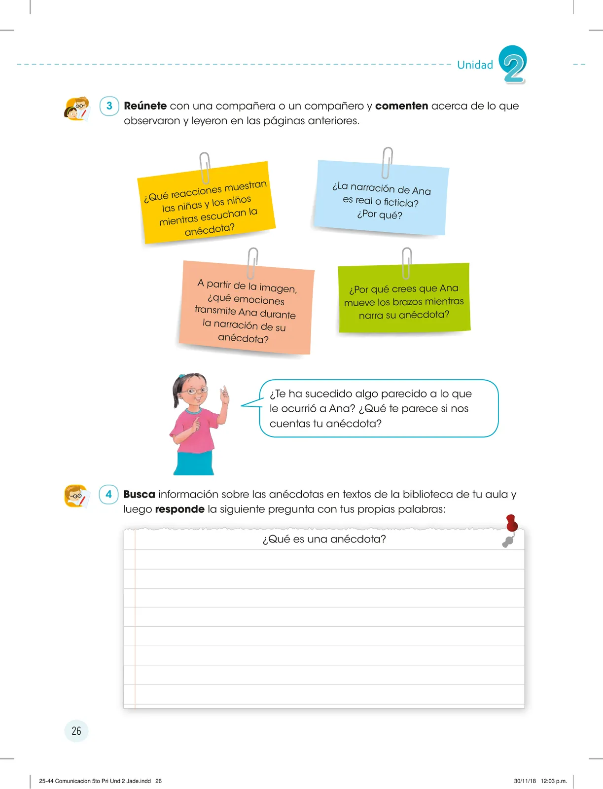 Miniatura página 28 de Comunicación : cuadernillo de trabajo 5 · 2018