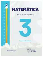 Portada de Matematica 3° · Bgu 3 Matematica 2024 · 2024