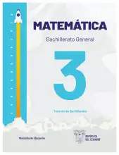 Portada de Matematica 3° · Bgu 3 Matematica 2024 · 2024