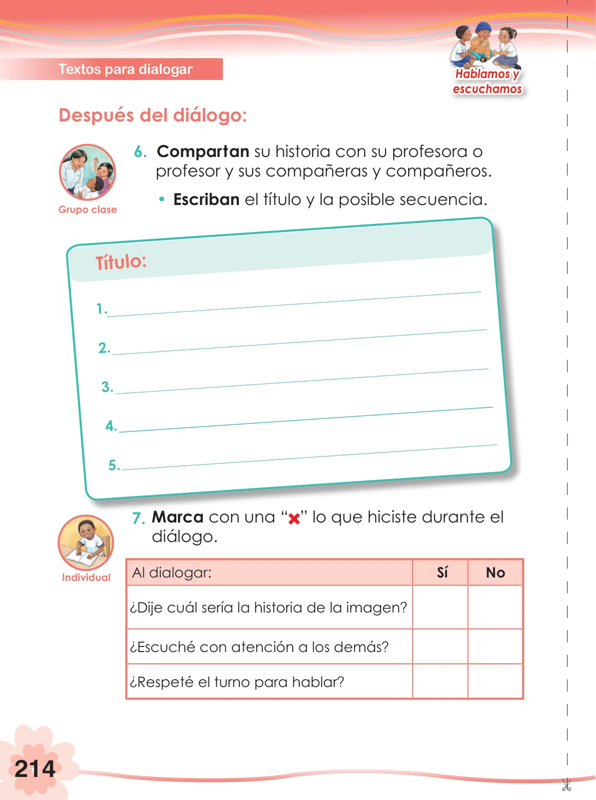 Miniatura página 216 de Comunicación 2 : cuaderno de trabajo para segundo grado de Educación Primaria 2019 · 2019