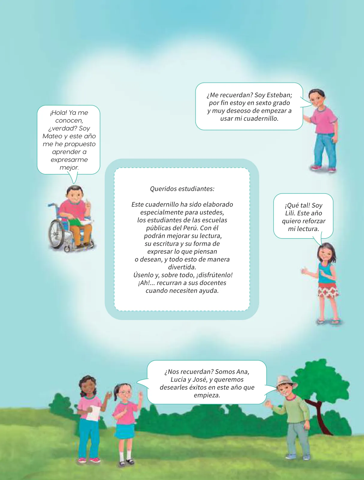 Miniatura página 5 de Cuadernillo de Comunicación 6. Sexto grado de Primaria · 2024