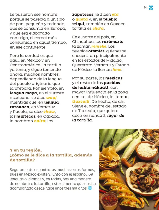 Página 242 de Múltiples lenguajes. Libro de Educación Primaria Grado 2° Ciclo Escolar 2025 - 2026
