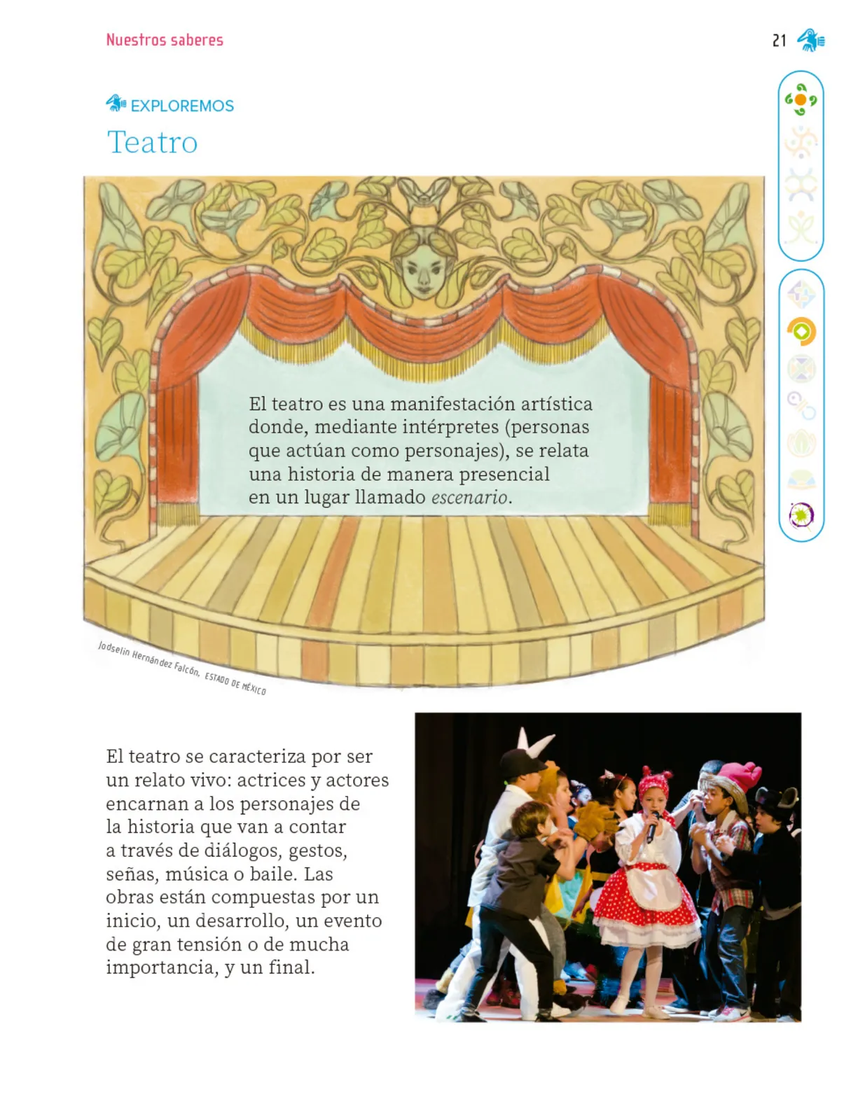 Miniatura página 22 de Nuestros saberes: Libro para alumnos, maestros y familia.   Libro de Educación Primaria Grado 1°  Ciclo Escolar 2025 - 2026