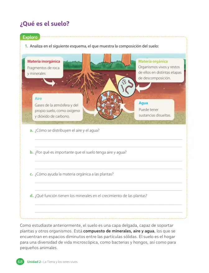 Página 70 de Libro de Ciencias Naturales – Quinto Básico | Texto del Estudiante MINEDUC – Descargar PDF · 2024