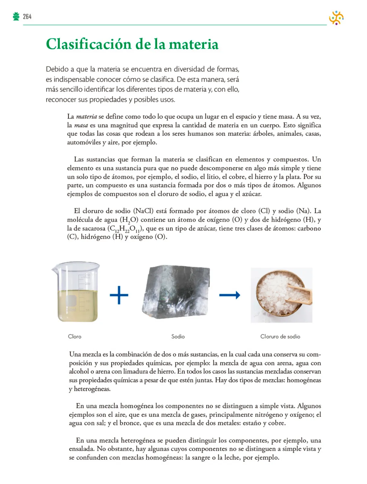 Página 265 de Colección Nanahuatzin. Saberes y pensamiento científico. Libro de Educación Telesecundaria Grado 3° Ciclo Escolar 2025 - 2026