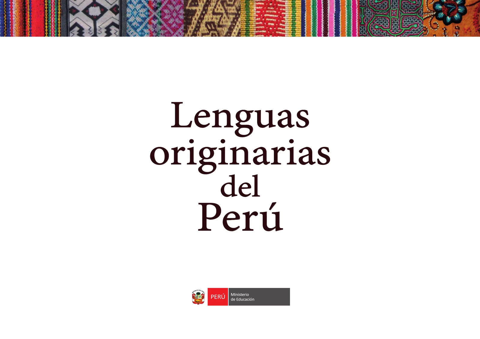 Miniatura página 3 de Lenguas originarias del Perú · 2018