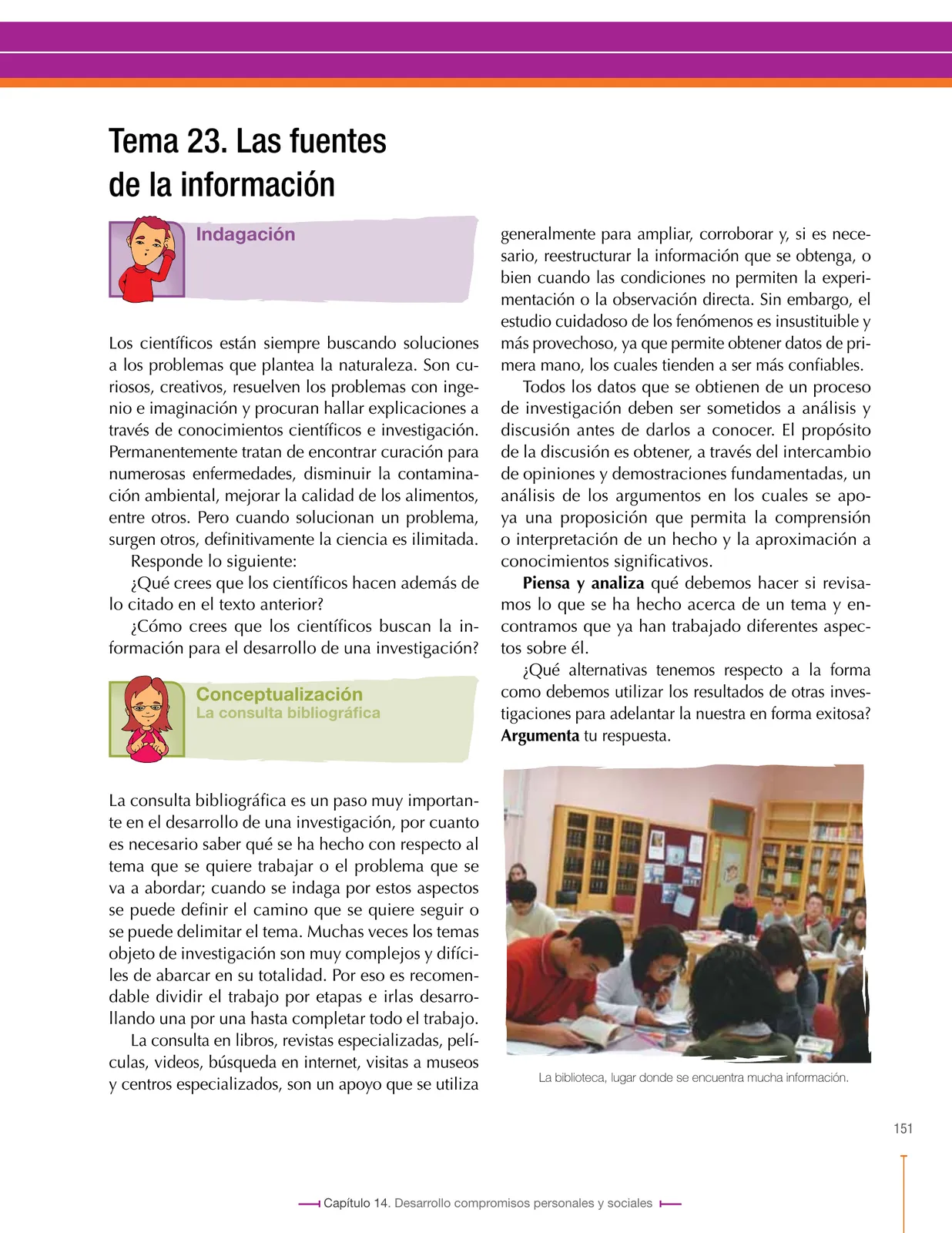 Miniatura página 153 de Ciencias Naturales 6° · Secundaria Activa