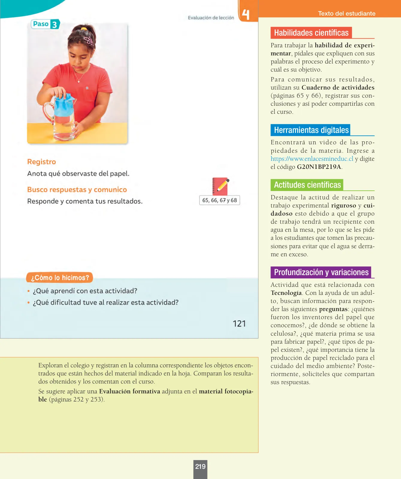 Miniatura página 28 de Ciencias Naturales – Primero Básico | Texto del Estudiante (MINEDUC) – Descargar PDF · 2024