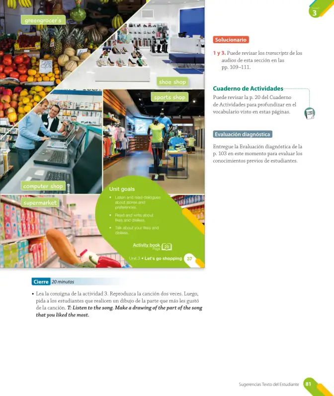 Página 83 de Inglés – Quinto Básico | Texto del Estudiante MINEDUC – Descargar PDF · 2024