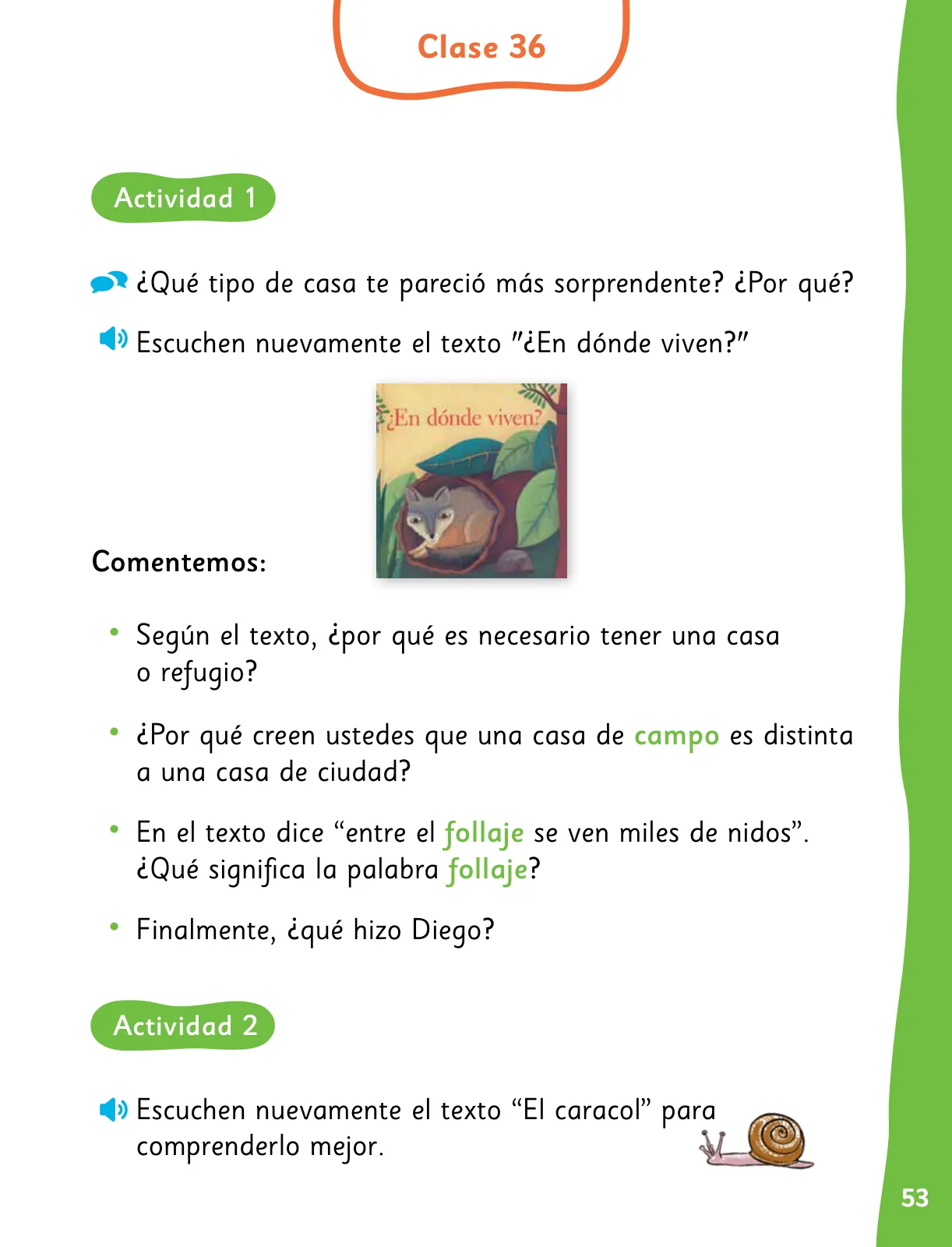 Página 56 de Lenguaje y Comunicación – Primero Básico | Texto del Estudiante MINEDUC – Descargar PDF · 2024