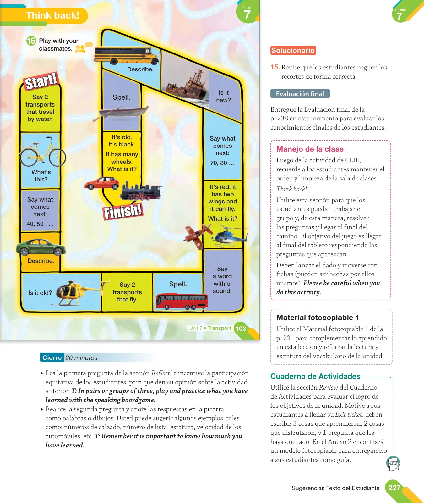 Página 91 de Inglés – Tercero Básico | Texto del Estudiante MINEDUC – Descargar PDF · 2024