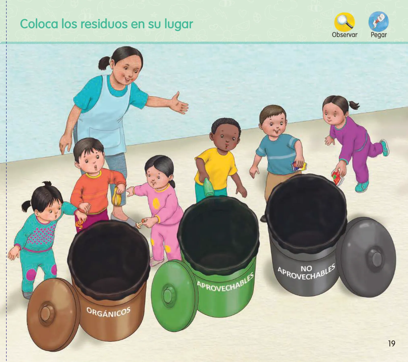 Página 21 de Crea, resuelve y aprende. Material impreso para niñas y niños de 4 años · 2024