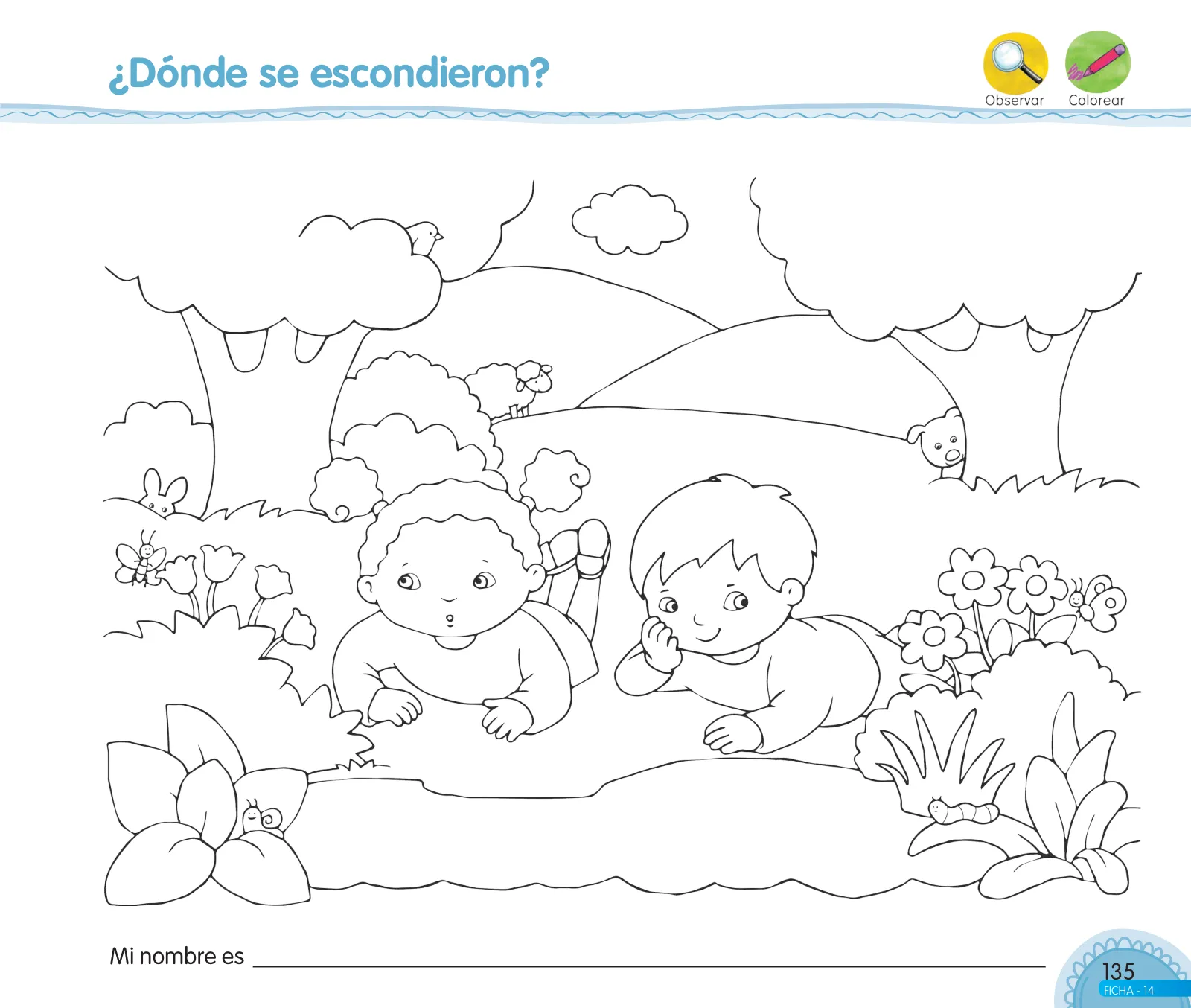 Miniatura página 137 de Aprendemos jugando : cuaderno de trabajo para niños y niñas de 5 años · 2017