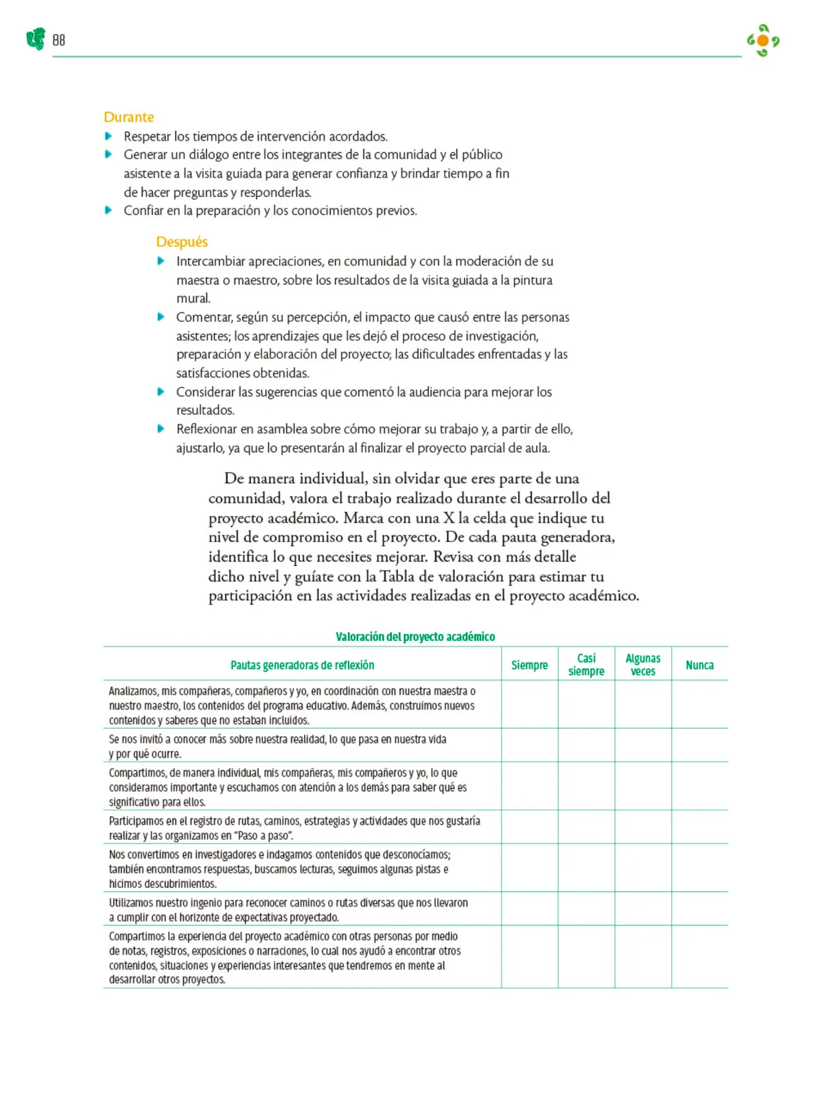 Miniatura página 89 de Colección Sk´asolil. Nuestro libro de Proyectos. Tomo I.    Libro de Educación Telesecundaria Grado 2°  Ciclo Escolar 2025 - 2026