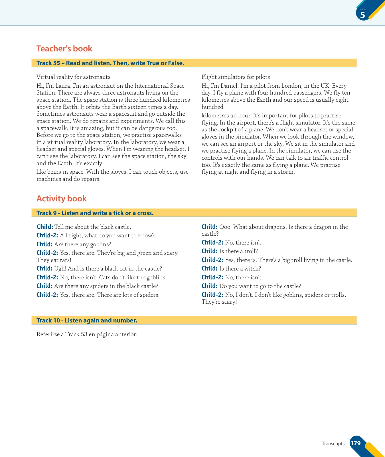 Miniatura página 43 de Inglés – Quinto Básico | Texto del Estudiante MINEDUC – Descargar PDF · 2024