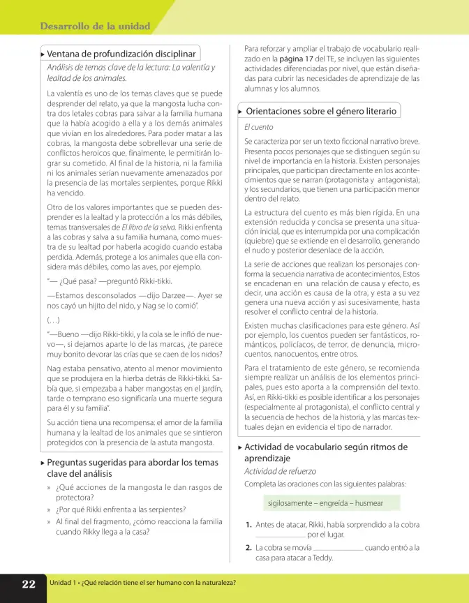 Página 33 de Lenguaje y Comunicación – Sexto Básico | Texto del Estudiante MINEDUC – Descargar PDF · 2024