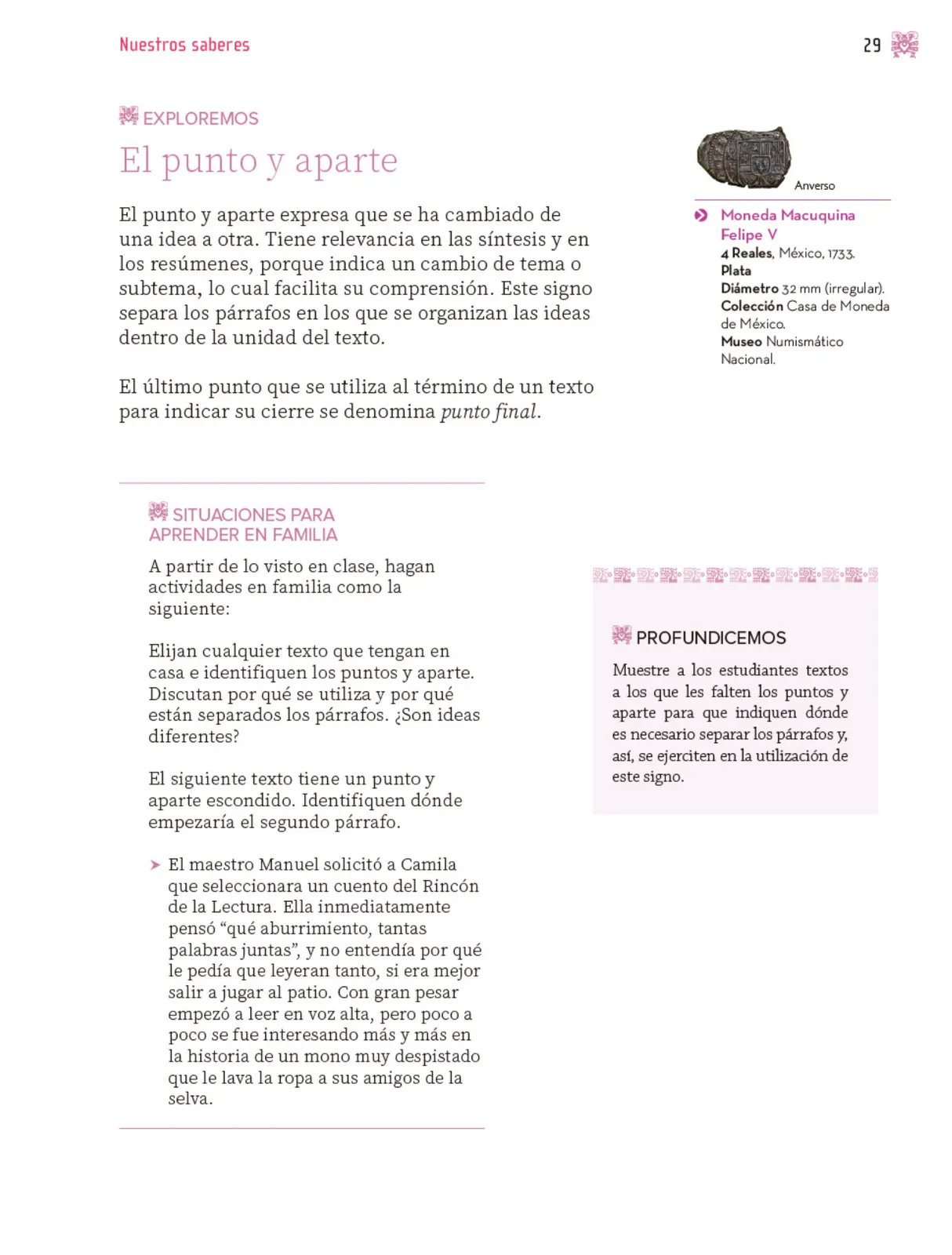 Página 30 de Nuestros saberes: Libro para alumnos, maestros y familia.   Libro de Educación Primaria Grado 3°  Ciclo Escolar 2025 - 2026