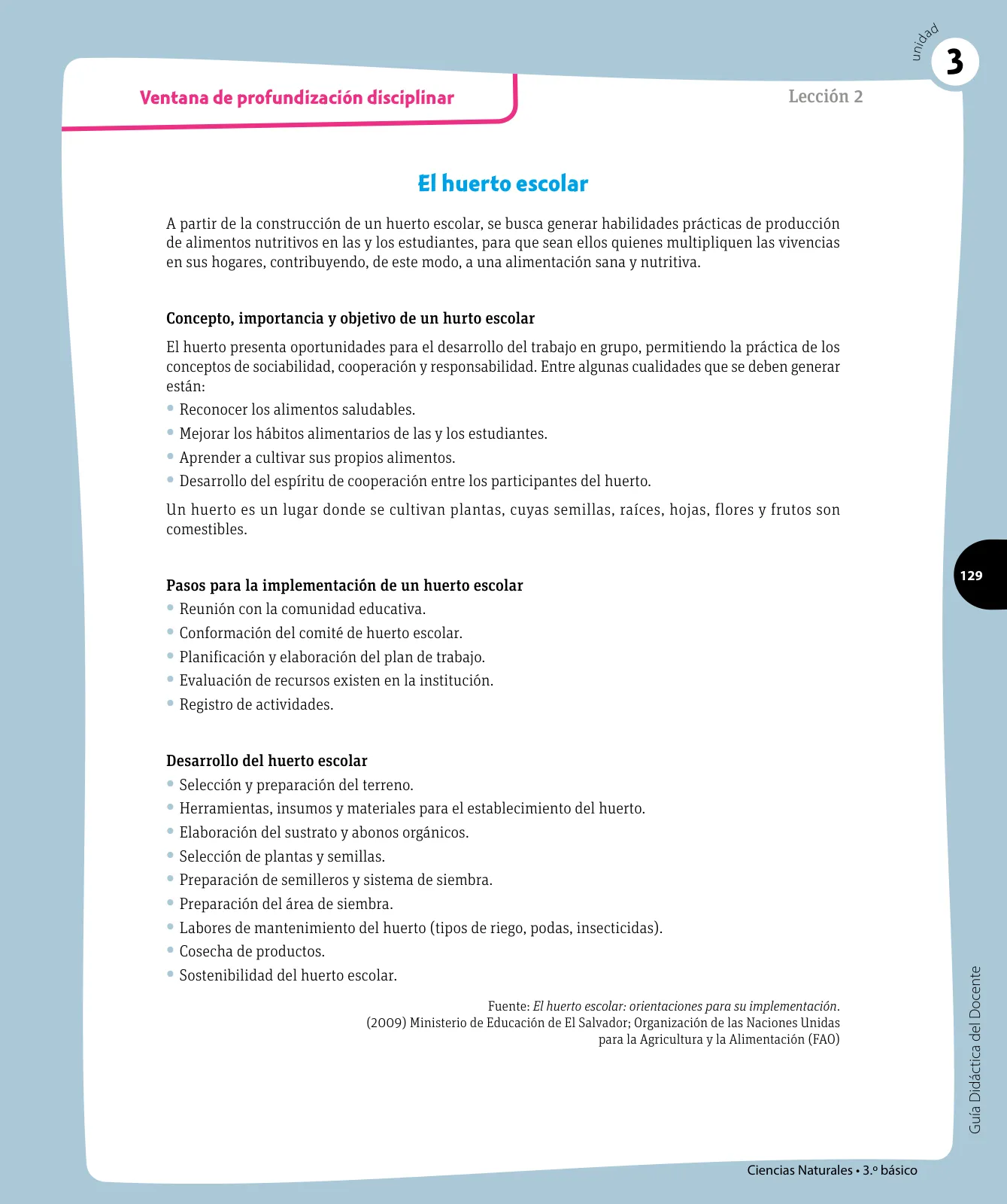 Página 30 de Ciencias Naturales – Tercero Básico | Texto del Estudiante MINEDUC – Descargar PDF · 2024