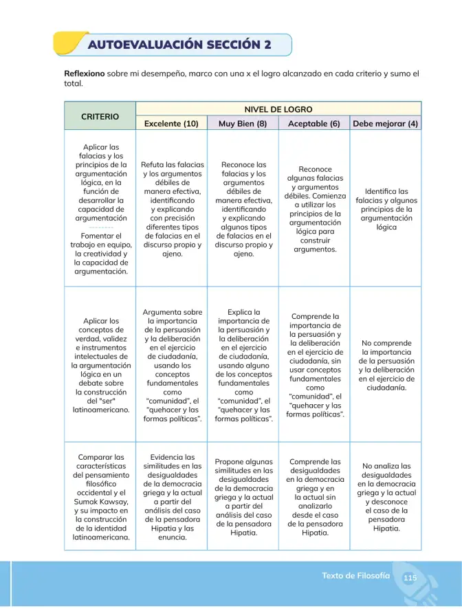 Página 116 de Filosofia 2° · Bgu 2 Filosofia 2024 · 2024