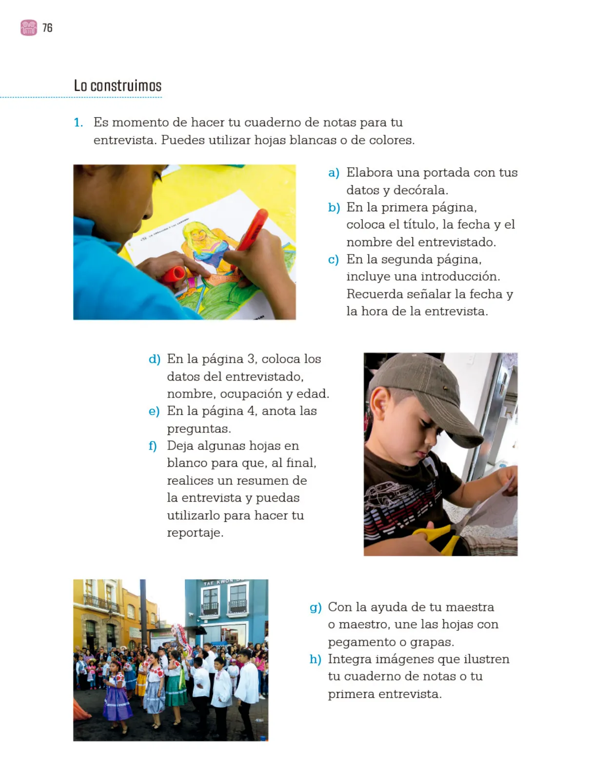 Miniatura página 79 de Proyectos Comunitarios.   Libro de Educación Primaria Grado 4°  Ciclo Escolar 2025 - 2026