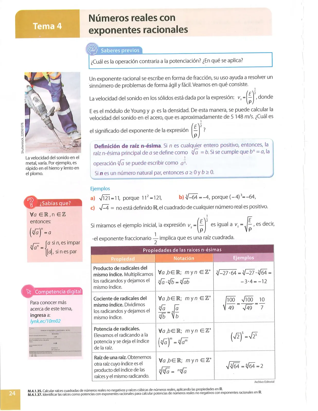 Miniatura página 24 de Matematica · 10 EGB · 2025