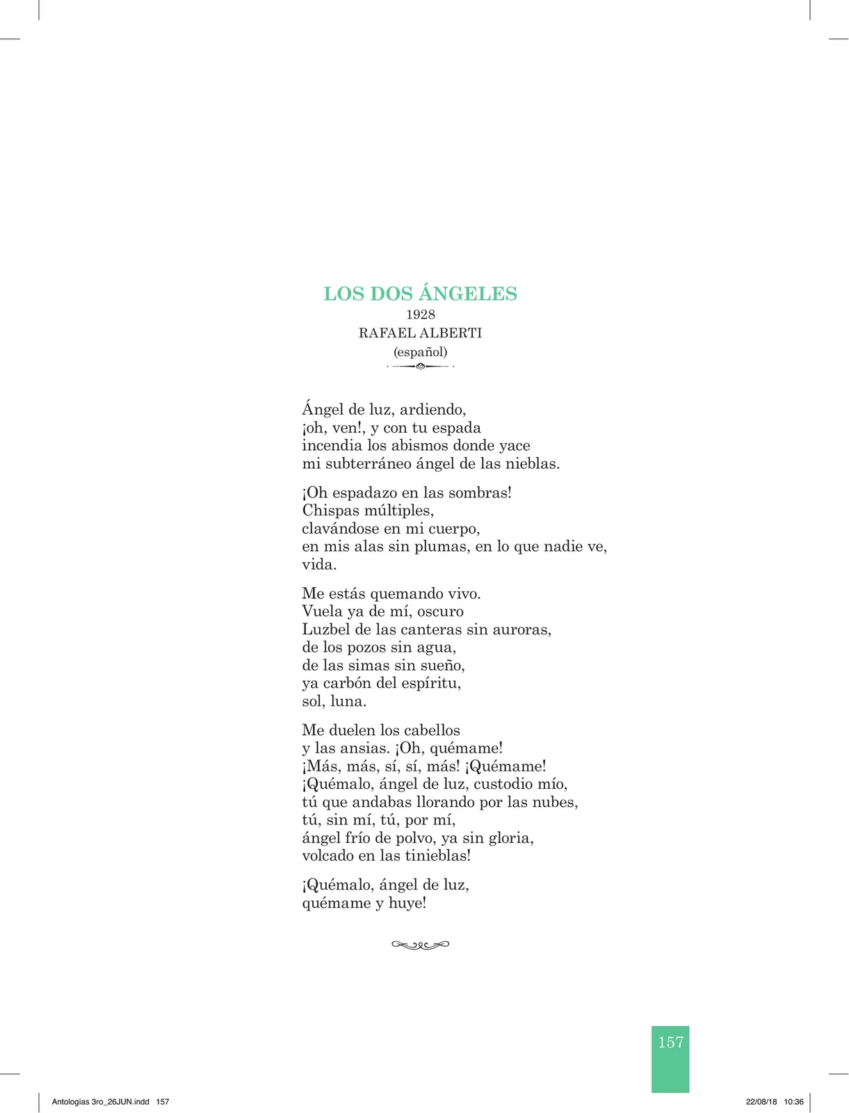 Página 158 de Antología literaria 3 · 2018