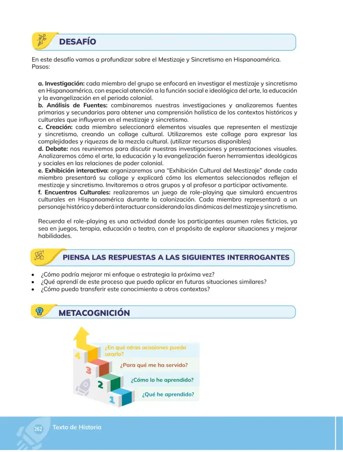 Página 263 de Historia 3° · Bgu 3 Historia 2024 · 2024
