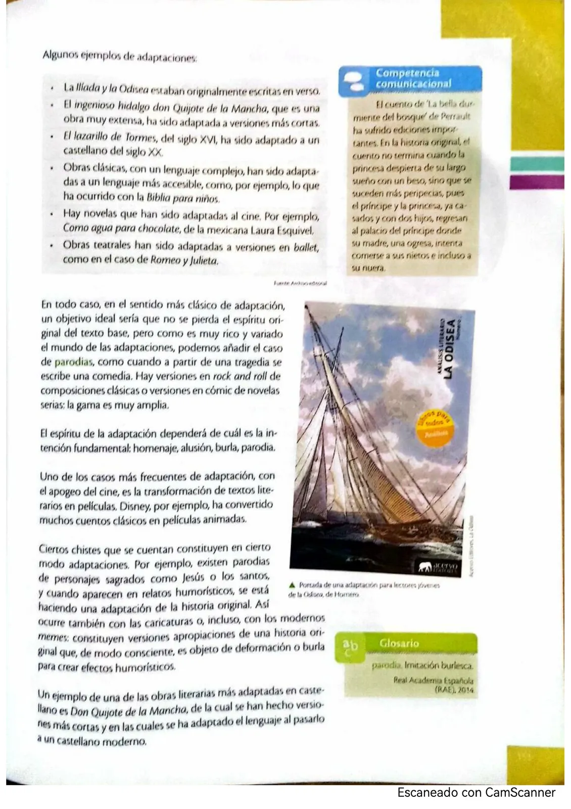 Página 154 de Lengua Y Literatura · 3ro BGU · 2024