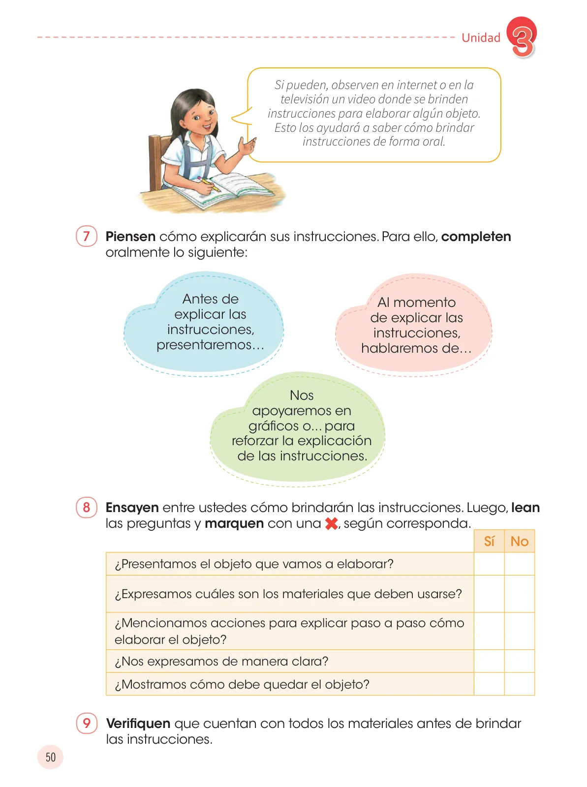 Página 52 de Comunicación 3 : cuaderno de trabajo para tercer grado de Educación Primaria 2019 · 2019