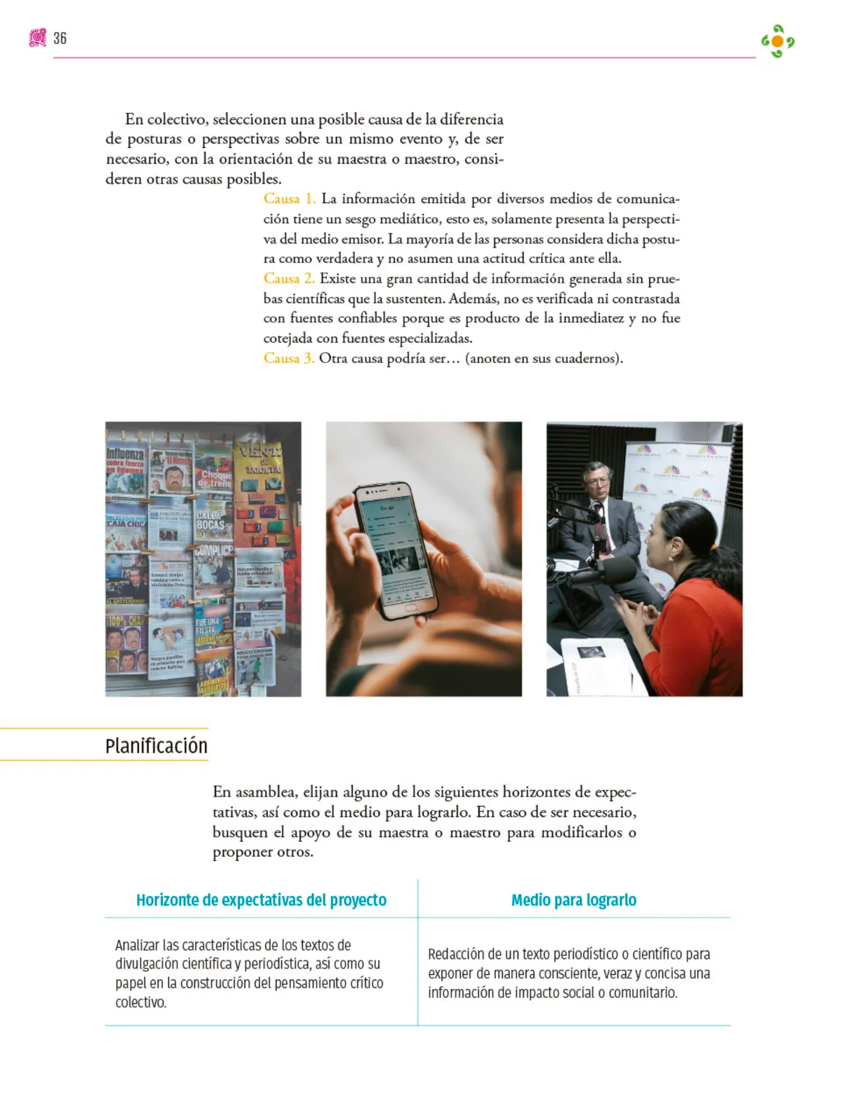 Miniatura página 37 de Colección Sk´asolil. Nuestro libro de proyectos.   Libro de Educación Secundaria Grado 2°  Ciclo Escolar 2025 - 2026
