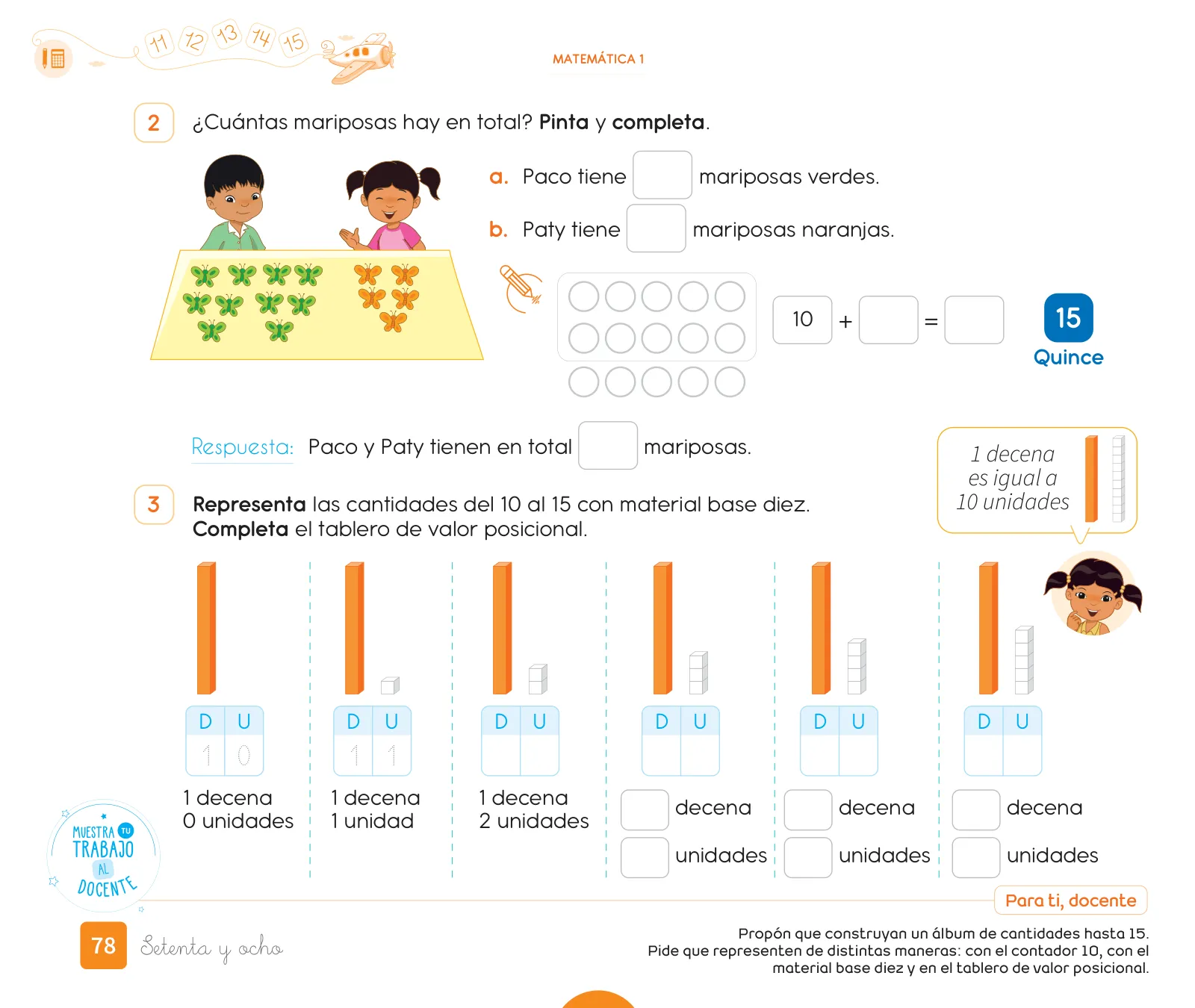 Miniatura página 80 de Cuadernillo de Matemática 1, primer grado de Primaria · 2023