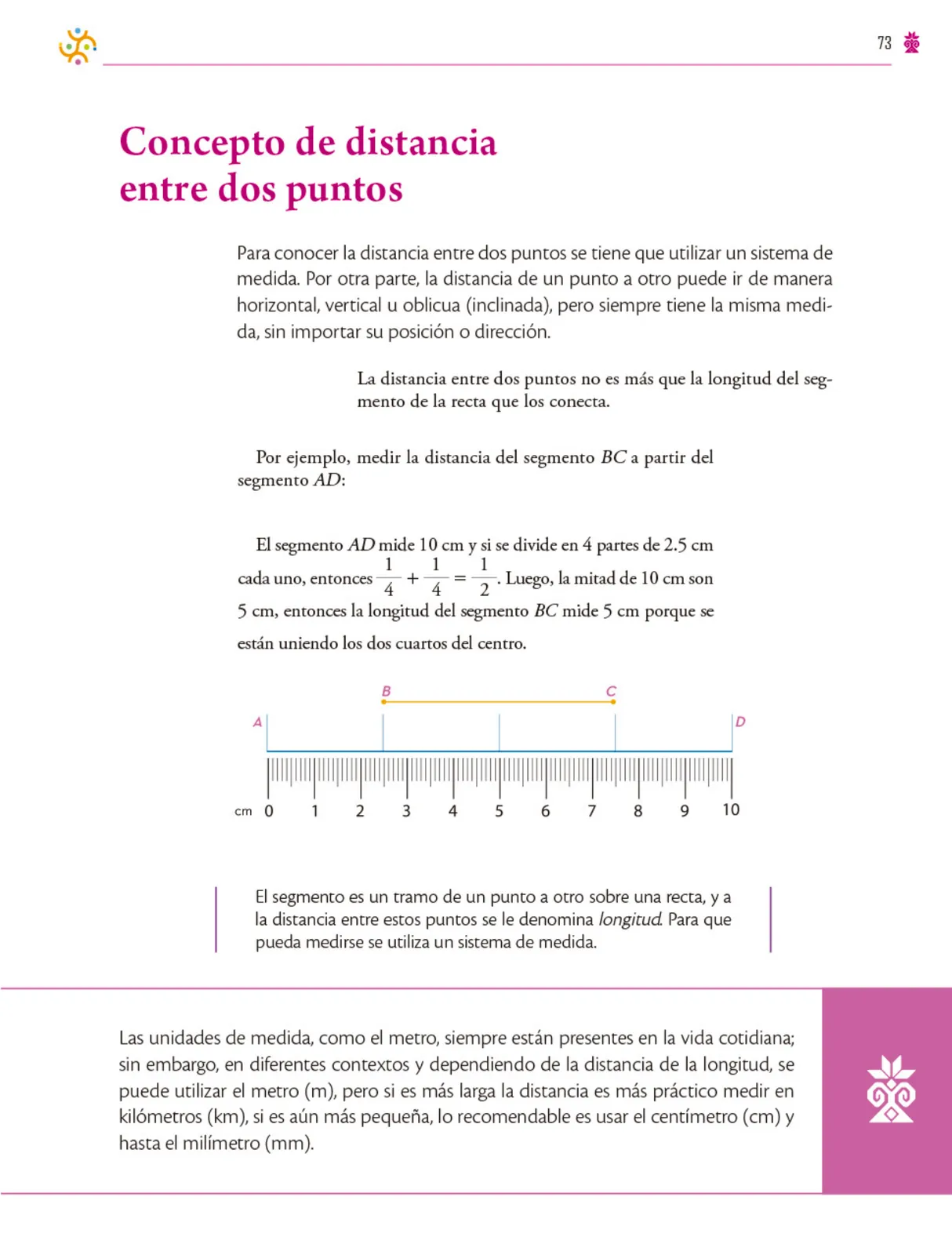 Miniatura página 74 de Colección Ximhai. Saberes y pensamiento científico.   Libro de Educación Secundaria Grado 1°  Ciclo Escolar 2025 - 2026
