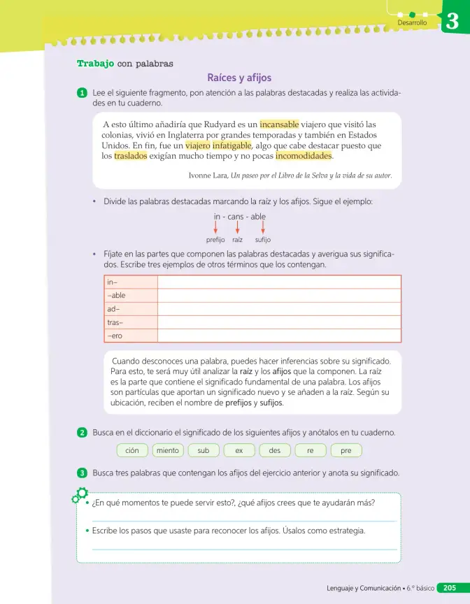 Página 116 de Lenguaje y Comunicación – Sexto Básico | Texto del Estudiante MINEDUC – Descargar PDF · 2024