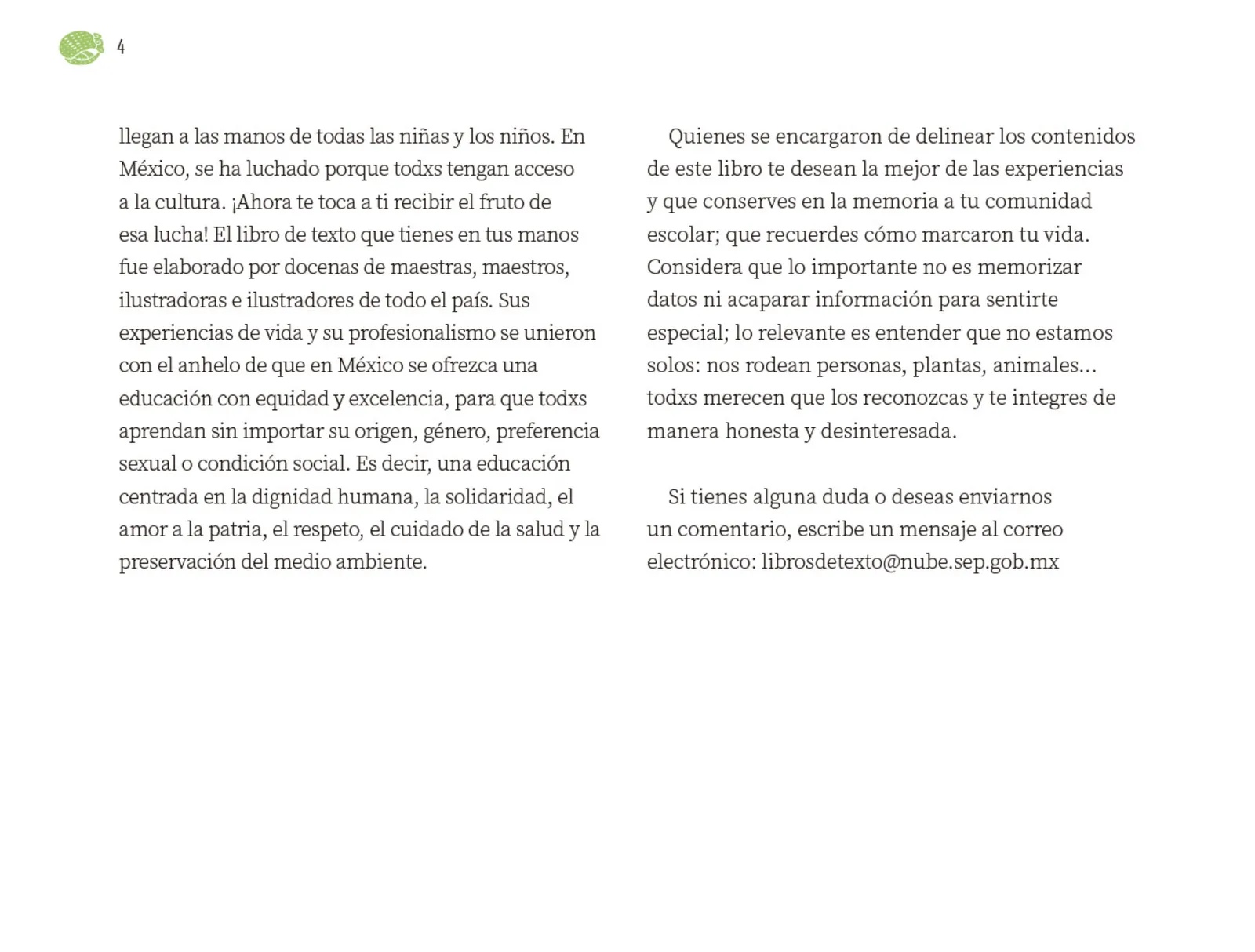 Página 5 de Múltiples lenguajes. Libro de Educación Preescolar Grado 1° Ciclo Escolar 2025 - 2026