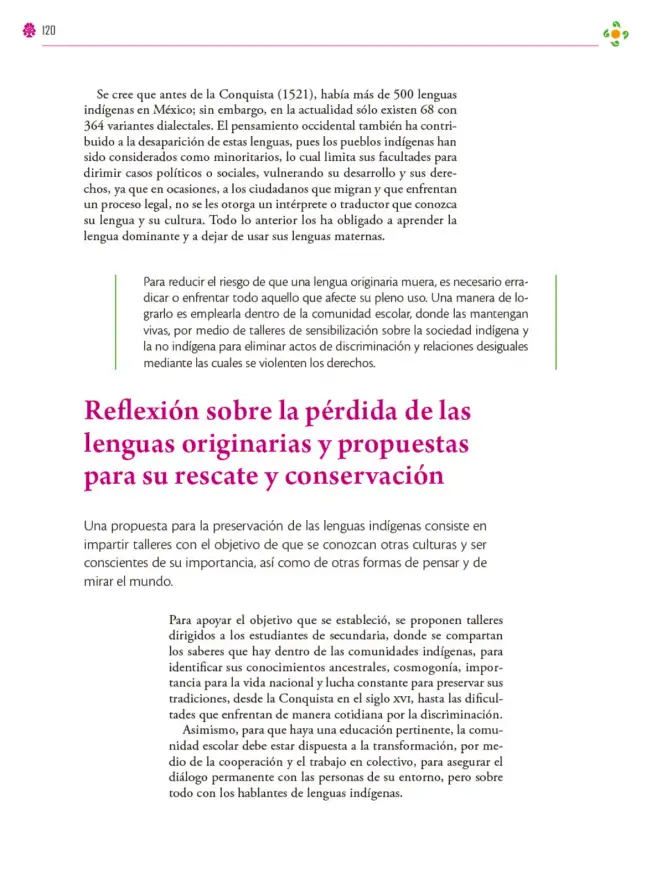 Página 121 de Colección Nanahuatzin. Lenguajes. Libro de Educación Secundaria Grado 3° Ciclo Escolar 2025 - 2026