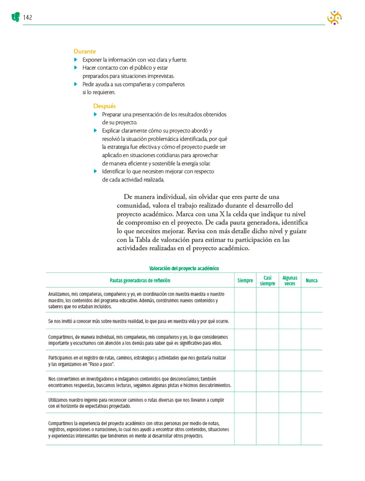Miniatura página 143 de Colección Sk´asolil. Nuestro libro de Proyectos.  Tomo III.  Libro de Educación Telesecundaria Grado 2°  Ciclo Escolar 2025 - 2026