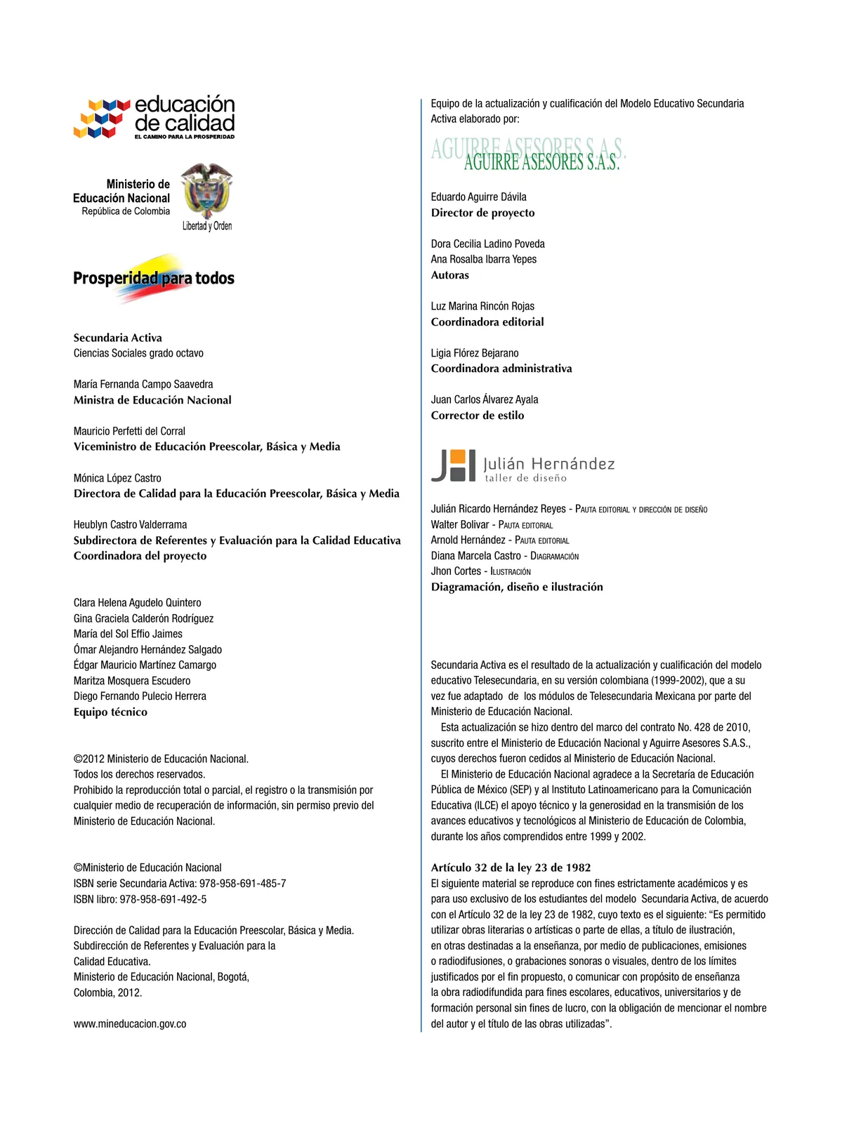 Miniatura página 2 de Ciencias Sociales 8° · Secundaria Activa