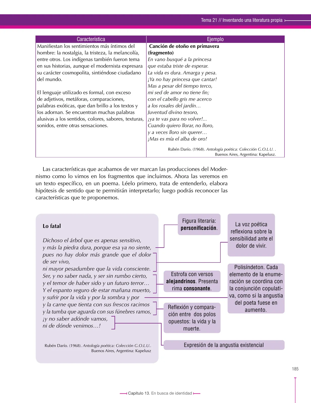 Miniatura página 185 de Lenguaje 9° · Secundaria Activa