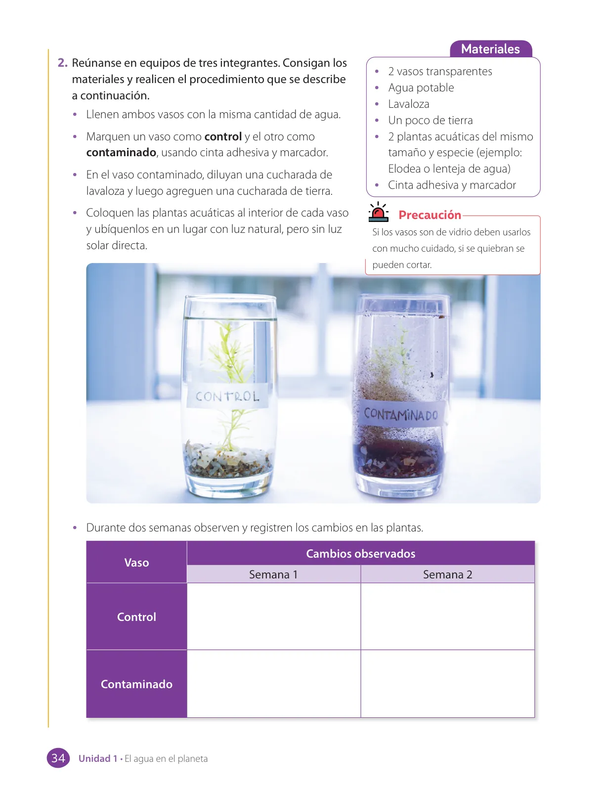 Página 36 de Libro de Ciencias Naturales – Quinto Básico | Texto del Estudiante MINEDUC – Descargar PDF · 2024