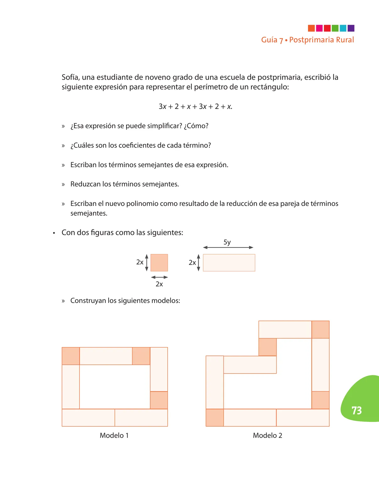 Página 74 de Matematica 8° · Postprimaria