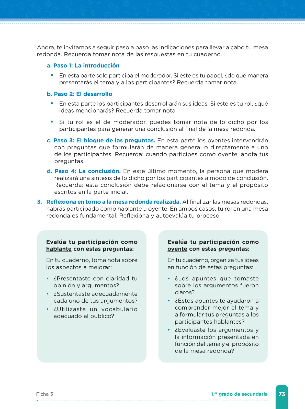 Miniatura página 75 de Fichas de aprendizaje de Comunicación 1 · 2024