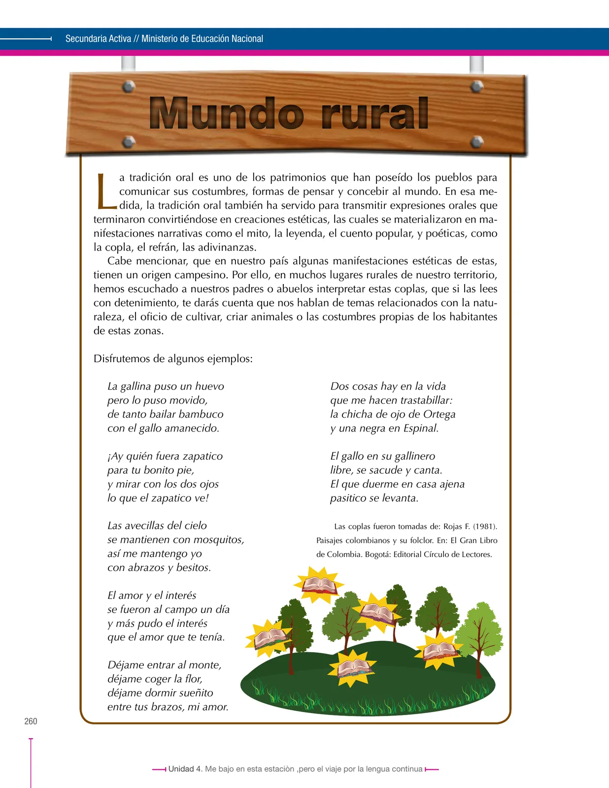 Miniatura página 260 de Lenguaje 7° · Secundaria Activa