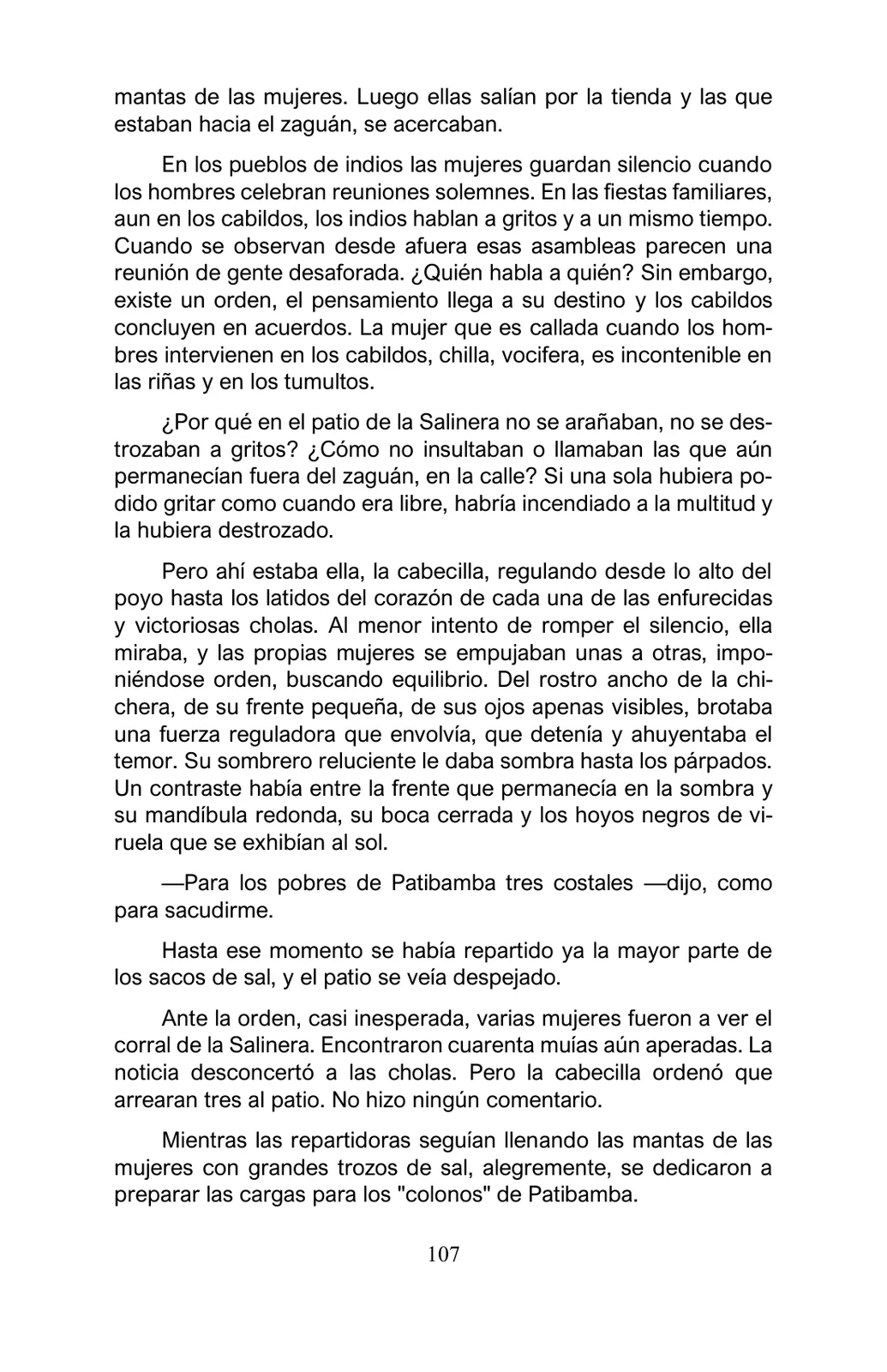 Página 107 de Arguedas, entre el fuego y el amor : textos seleccionados para estudiantes de Educación Básica · 2021