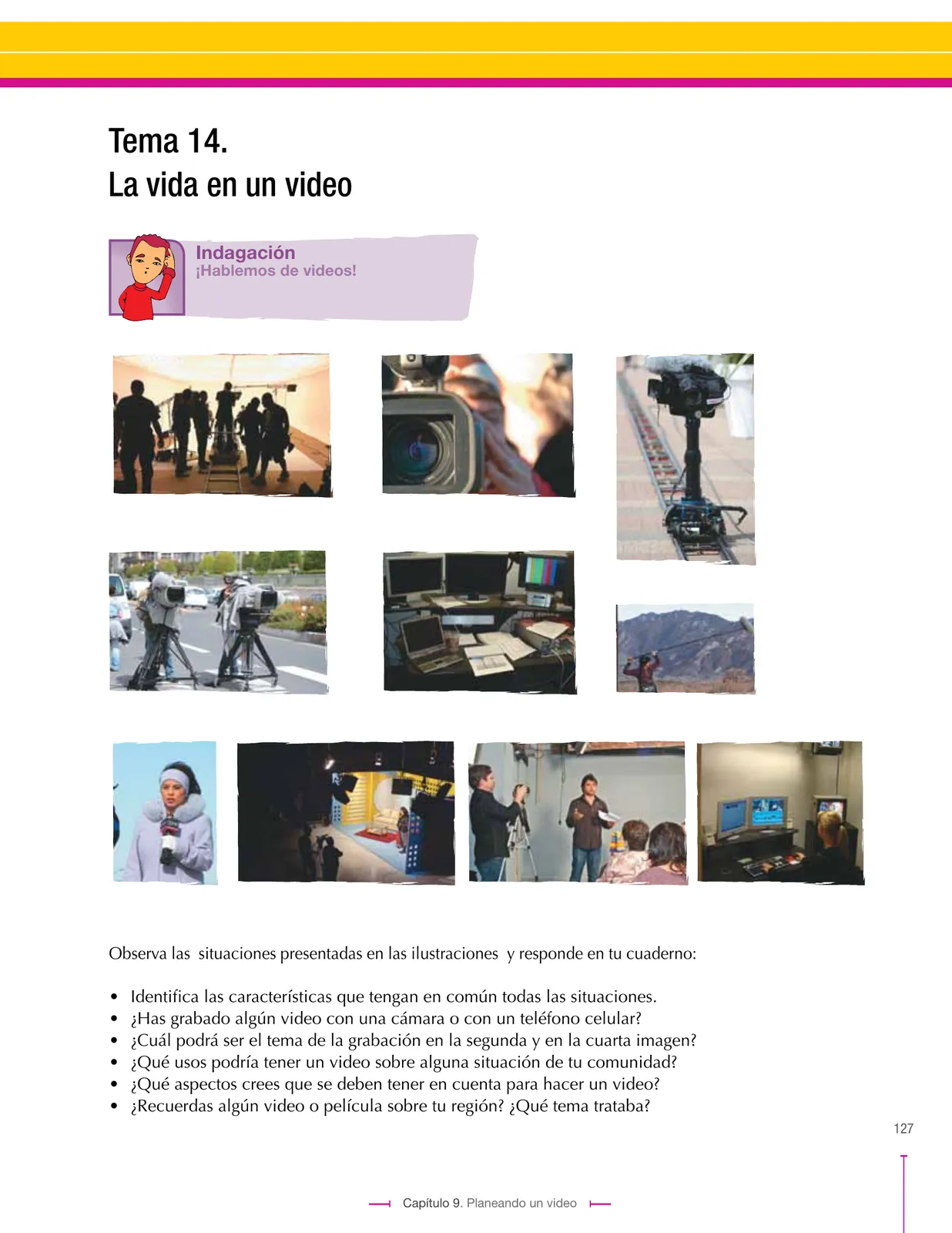 Miniatura página 127 de Lenguaje 8° · Secundaria Activa