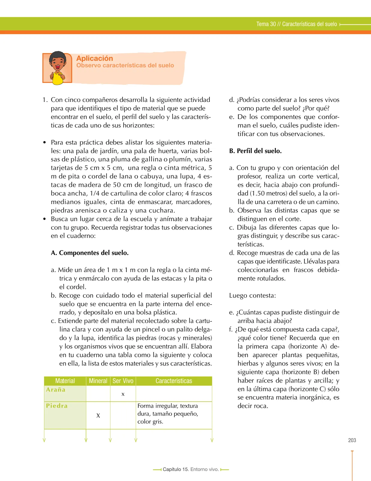 Miniatura página 203 de Ciencias Naturales 7° · Secundaria Activa