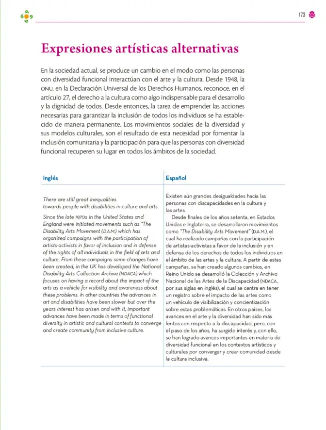 Página 174 de Colección Nanahuatzin. Lenguajes. Libro de Educación Secundaria Grado 3° Ciclo Escolar 2025 - 2026