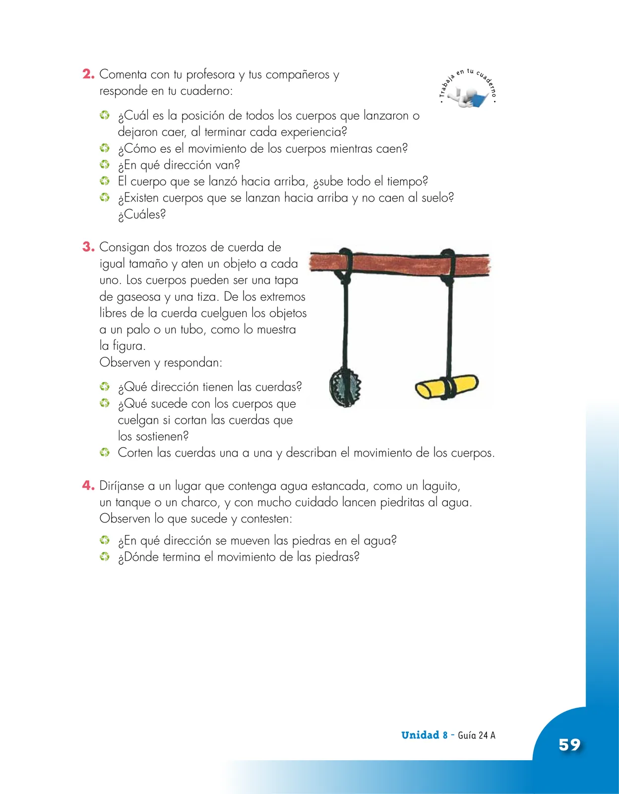 Página 59 de Ciencias Naturales 4° · Cartilla 03