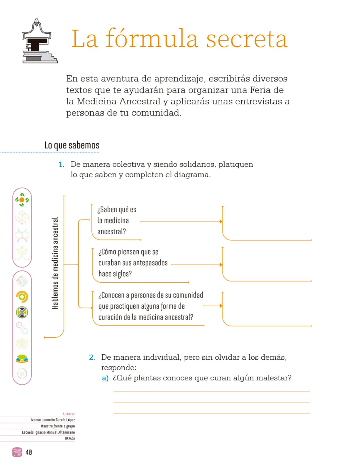 Página 43 de Proyectos Comunitarios.   Libro de Educación Primaria Grado 4°  Ciclo Escolar 2025 - 2026