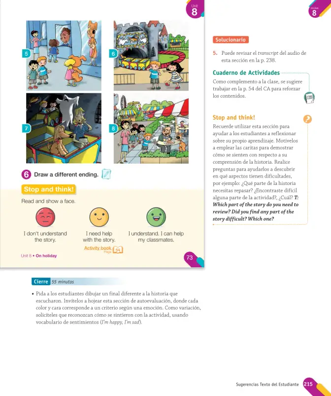 Página 99 de Inglés – Segundo Básico | Texto del Estudiante MINEDUC – Descargar PDF · 2024
