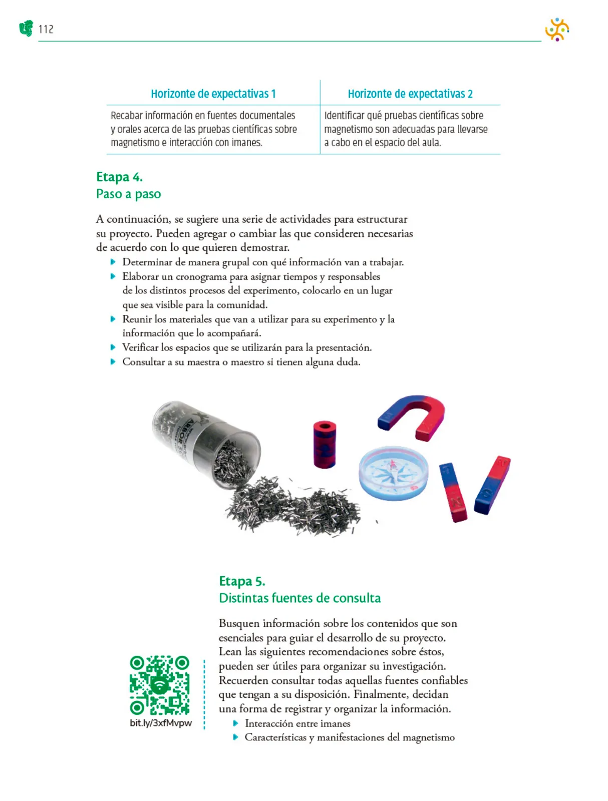 Miniatura página 113 de Colección Sk´asolil. Nuestro libro de Proyectos.  Tomo III.  Libro de Educación Telesecundaria Grado 2°  Ciclo Escolar 2025 - 2026